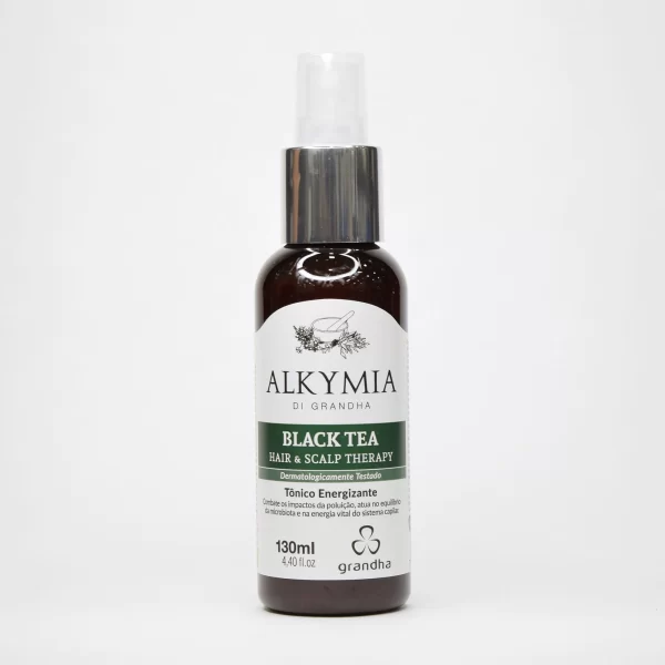 Alkymia - Black Tea Chá Preto Tônico para Fortalecimento dos Fios 130ml
