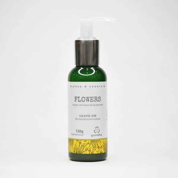 Flowers Creme Sem Enxágue para Cabelos Finos e Delicados Leave-on 120g