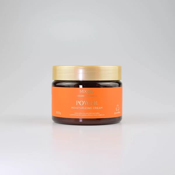Mix Oil - Power Moisturizing Cream Máscara Capilar Pos-Praia e Piscina 300g