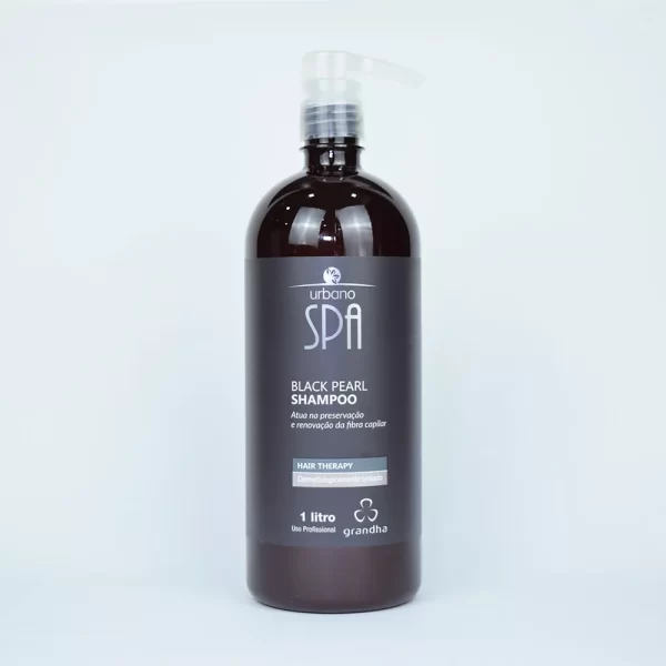Black Pearl Shampoo Shampoo para Renovação da Fibra Capilar 1L