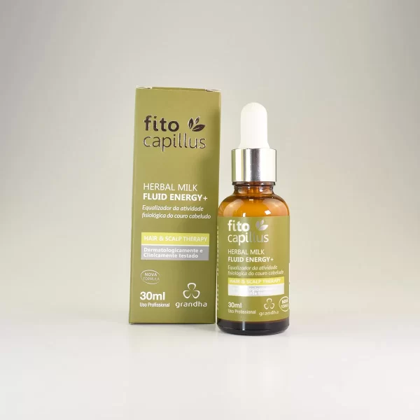 Herbal Miulk Fluid Fito Capillus Herbal Tônico para Reparação do Couro Cabeludo 30ml